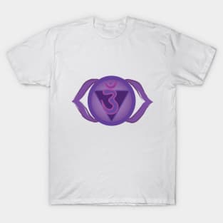 Ajna or third eye chakra T-Shirt